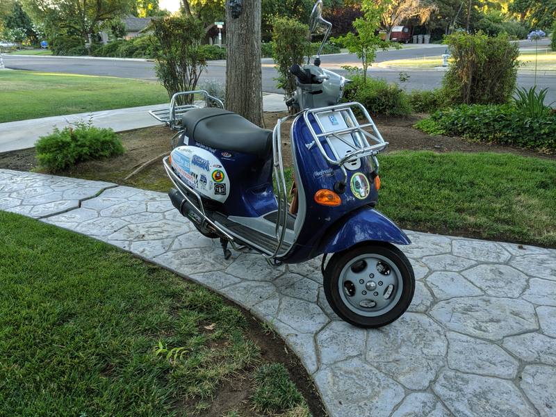 Illustration for article titled Vespa mornings